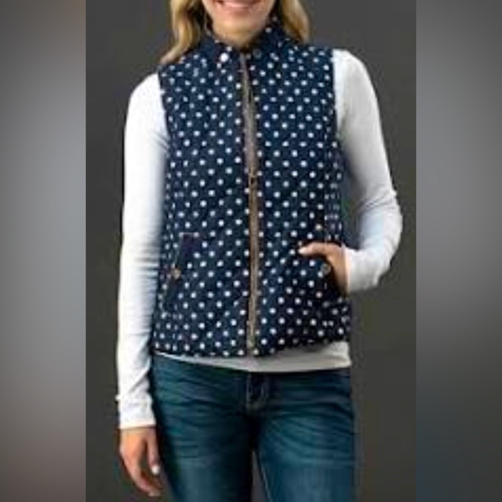 C’ESTTOI: POLKA DOT VEST